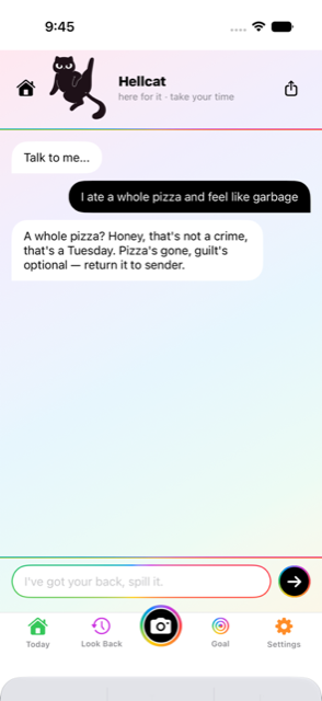 Chatting with Hellcat